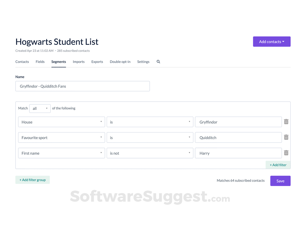 EmailOctopus Screenshot1
